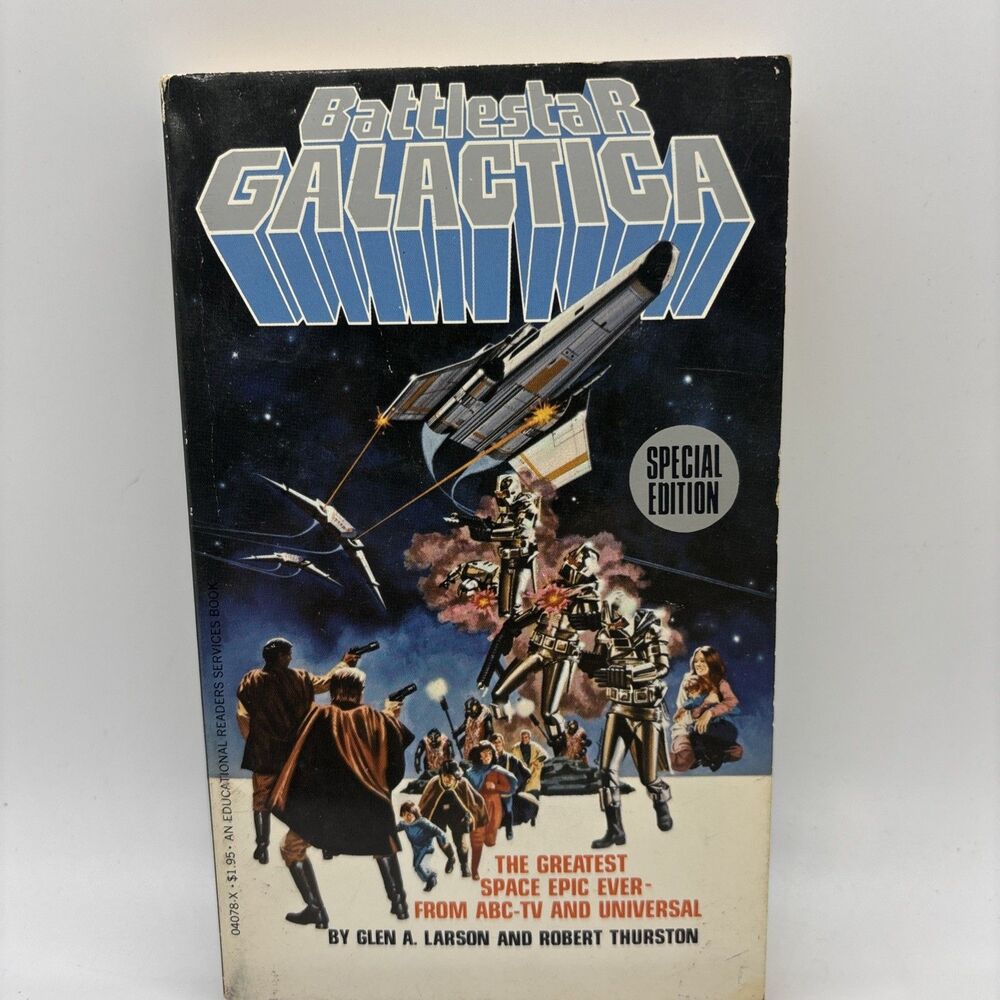 Battlestar Galactica Scholastic Paperback 1978 Special Edition Berkeley Edition